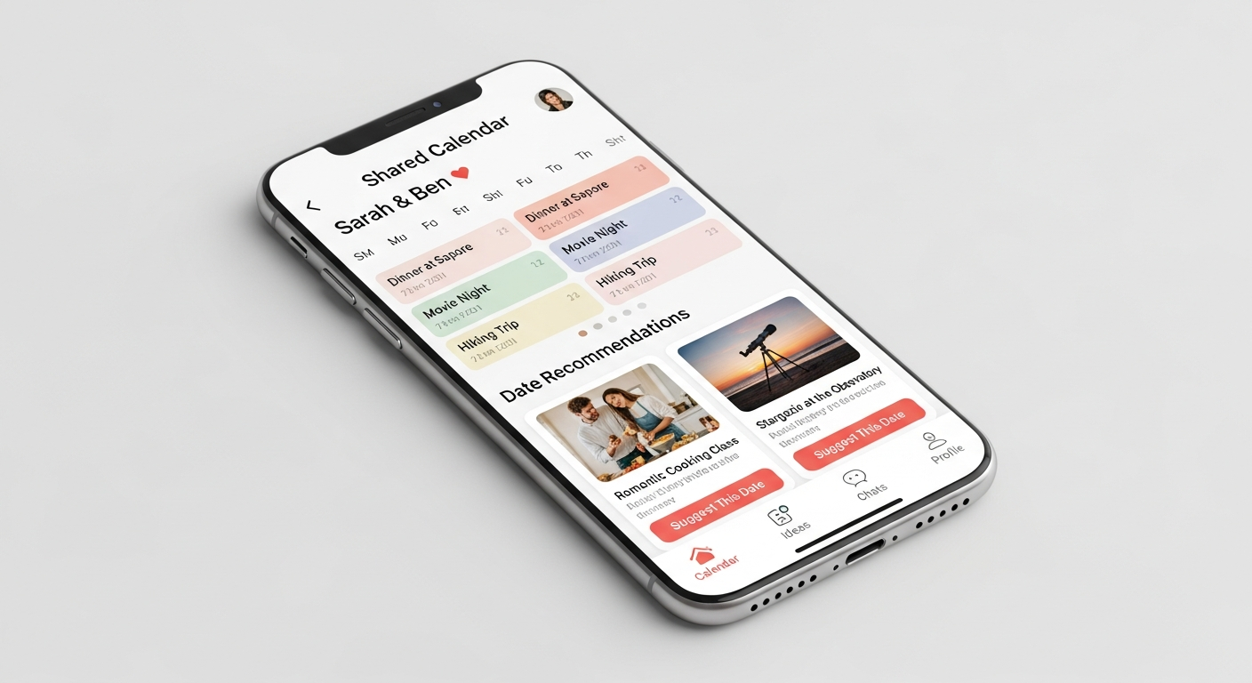 Date Night mobile app prototype