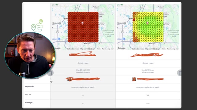 Before/after rank heatmaps: AI content climbing, not getting demoted