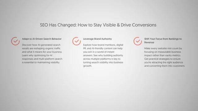 SEO has changed: adapt to AI search, leverage brand authority, shift focus from rankings to revenue